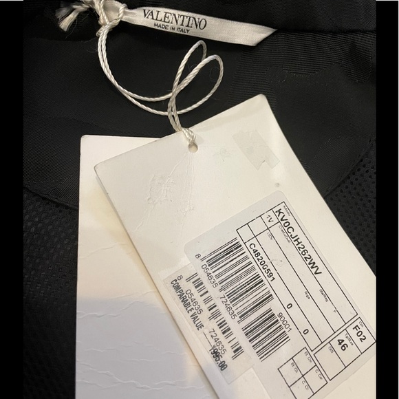 Valentino Mens Peacoat Camo Jacket Size 46/S - Picture 9 of 12